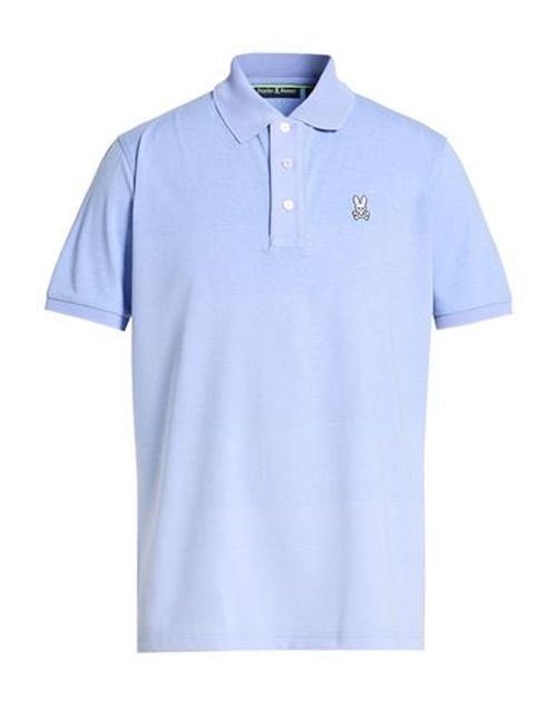 Man Polo shirt Light blue Size 42 Pima Cotton