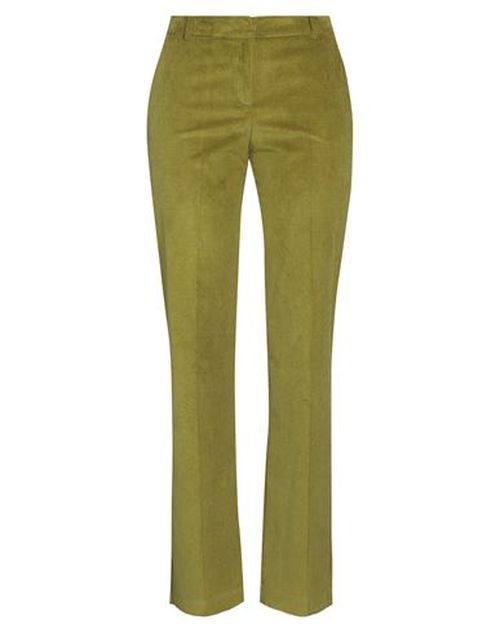 Pennyblack Woman Pants Military green Size 2 Cotton, Elastane