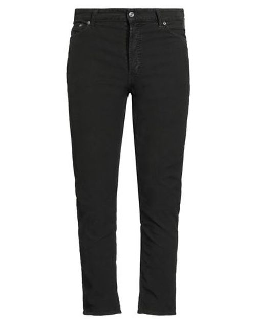 Man Pants Dark brown Size 31 Cotton, Elastane