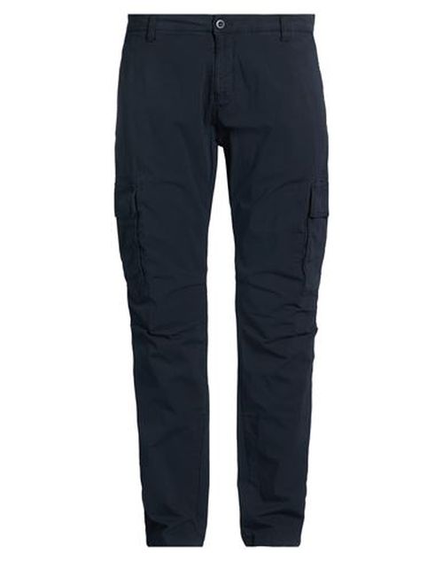 Man Pants Navy Size 30 Cotton, Elastane
