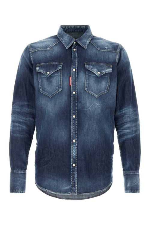 Western Shirt — Navy