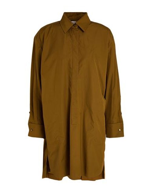 Woman Mini dress Military green Size 2 Cotton