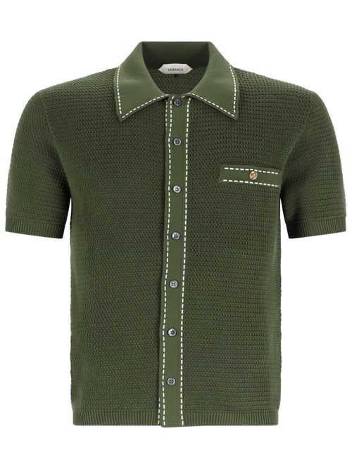 Camicia in maglia di cotone