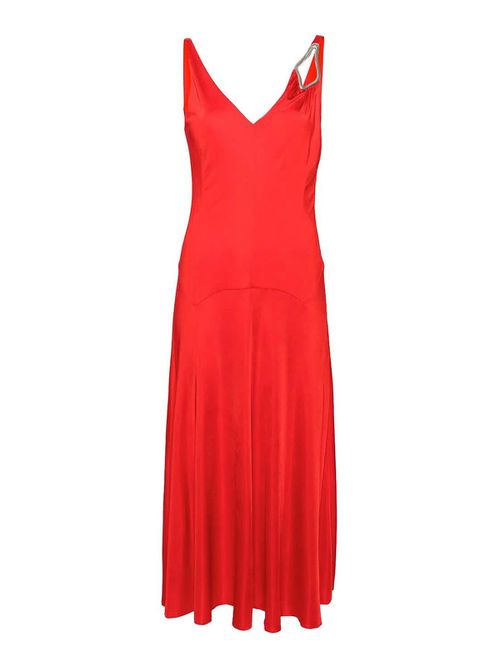 Sleeveless A-Line Midi Dress
