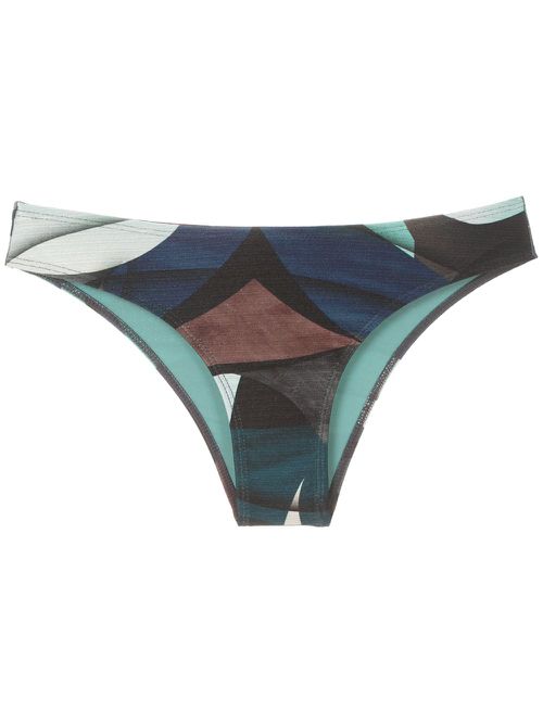 Waikiki printed bikini bottom - Blue