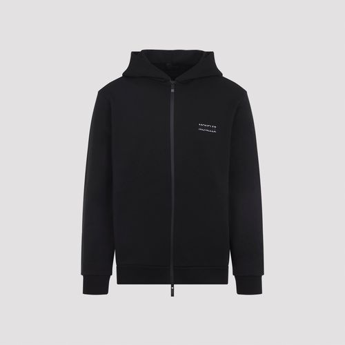 Logo Cotton Zip-Up Sweatshirt