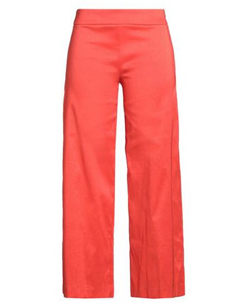Woman Pants Rust Size 6 Polyester, Polyamide, Elastane