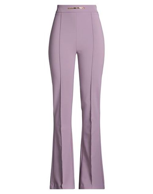 Woman Pants Mauve Size 4 Polyester, Elastane