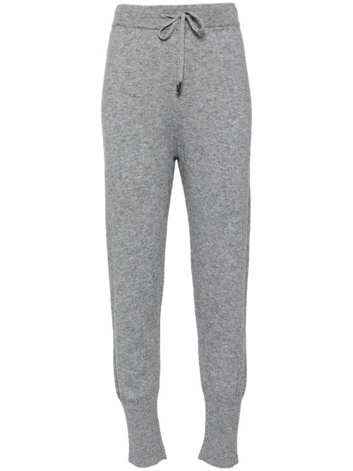 Drawstring tapered trousers - Grey