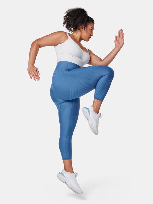 Body Sculpt Side Pocket 7/8 Leggings - Riverside