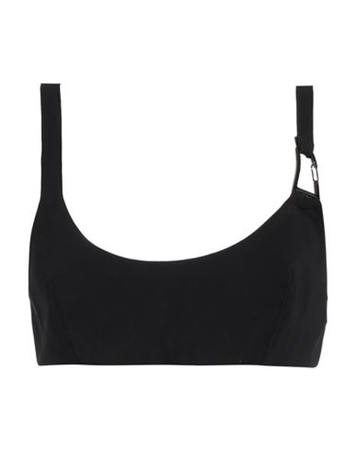 Woman Top Black Size 4 Polyester, Elastane