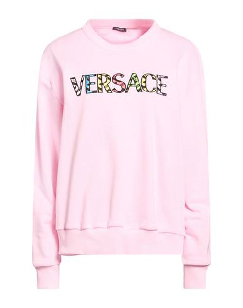 Woman Sweatshirt Pink Size 6 Cotton