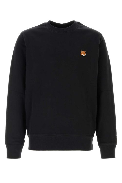 Maison Kitsune Head Sweatshirt — Black