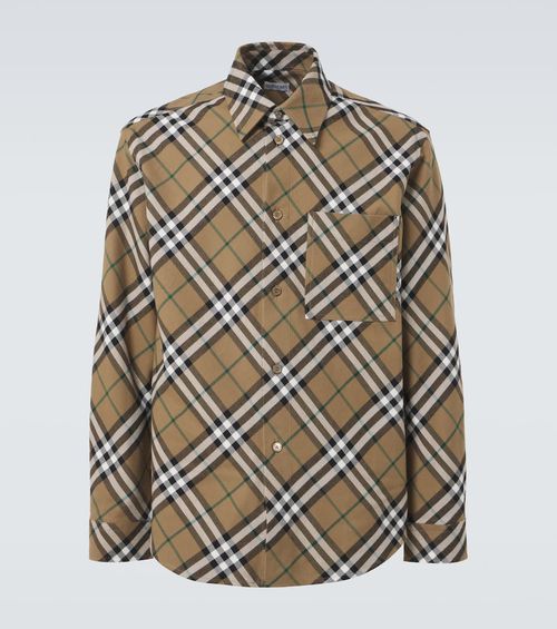 Check cotton shirt