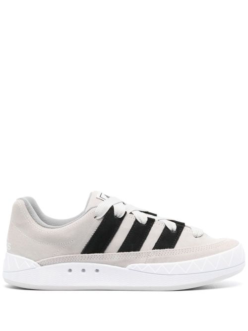 Adimatic embroidered-logo sneakers - Grey
