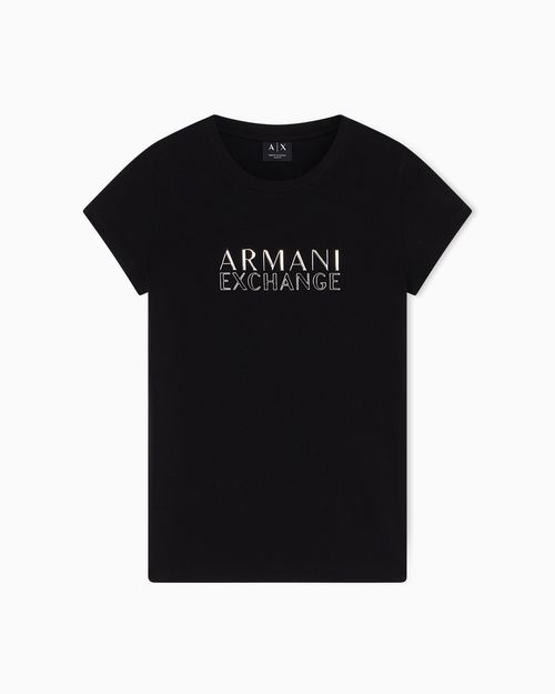 Slim Fit T-shirt in Stretch Cotton Jersey