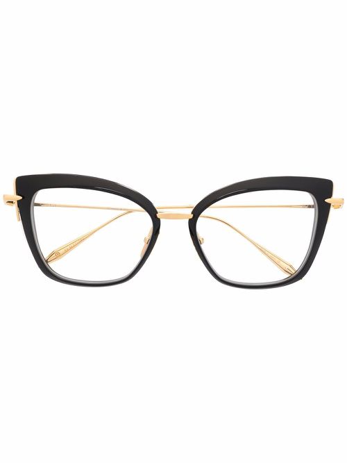 Amorly cat-eye glasses - Black