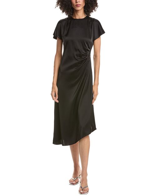 Dolman Sleeve Midi Dress
