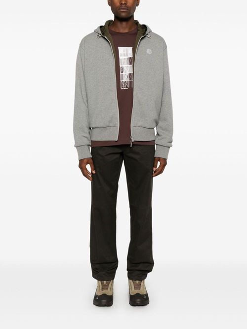 Zip-up track jacket - Grey