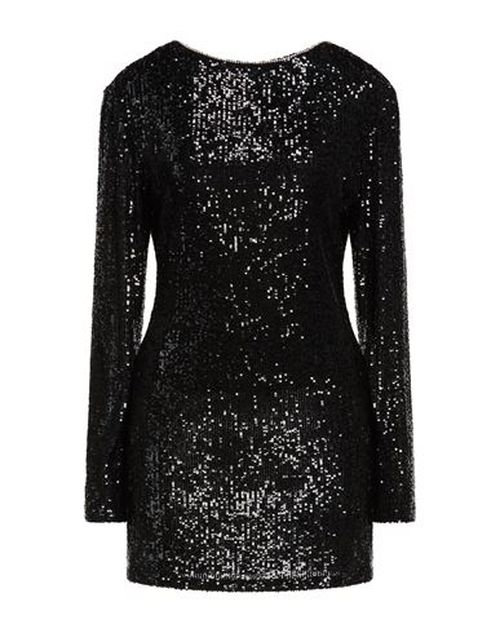 Woman Mini dress Black Size S Polyester