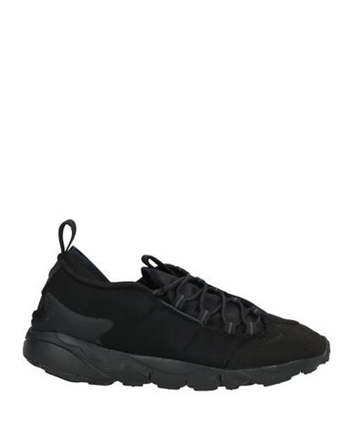 Black Comme Des Garçons X Man Sneakers Black Size 11 Textile fibers, Rubber