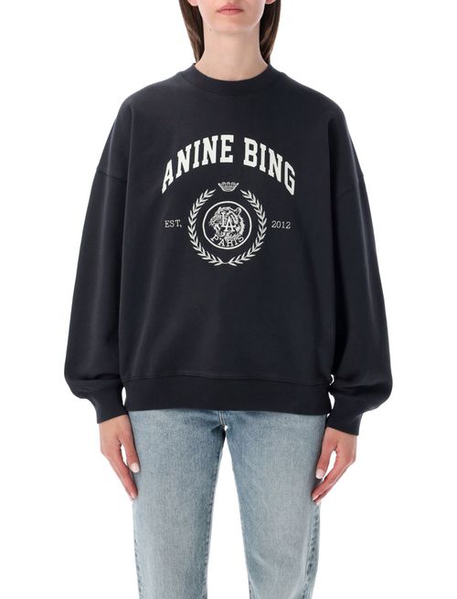 Black Graphic Sweatshirt