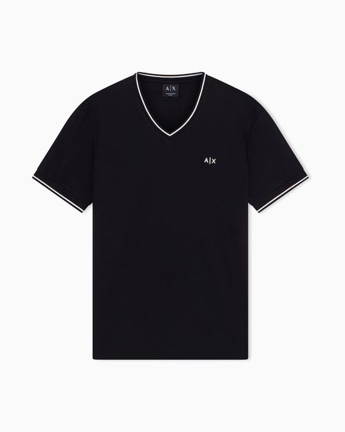 Slim Fit T-shirt in Cotton Jersey