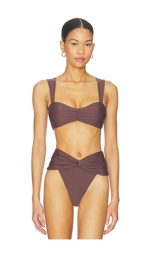Tularosa Mirella Top in Brown. - XS also in L, M, S
