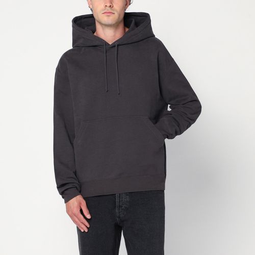 Gray hoodie with logo