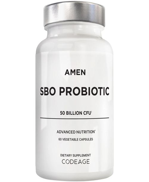 Probiotics Supplement, Sbo Probiotic and Organic Prebiotics, 50 Billion CFUs, Shelf Stable, No Refrigeration Required, Flora Daily Probiotic Form