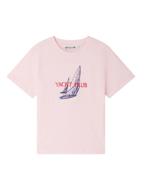Logo-print T-shirt - Pink