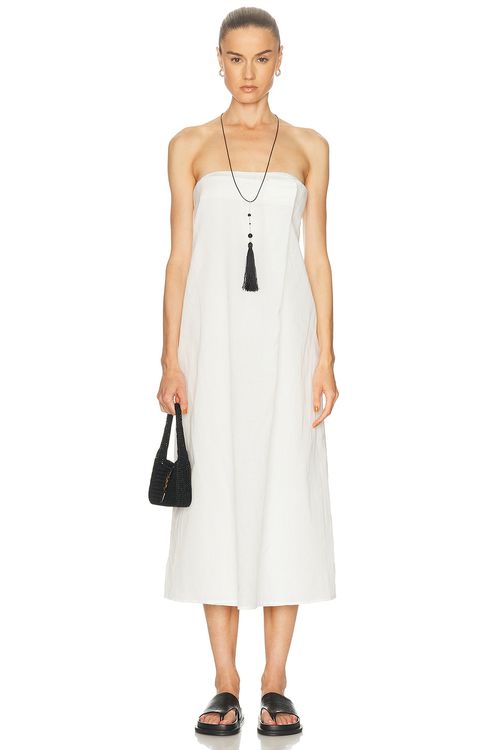 Karen Arcanjo Dira Dress in White - White. 34 also