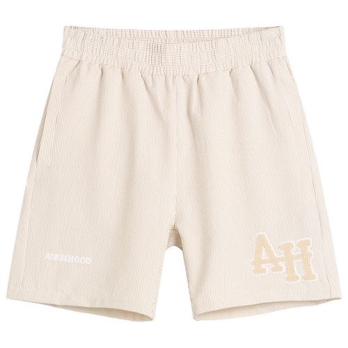 Men's College Seersucker Shorts Beige