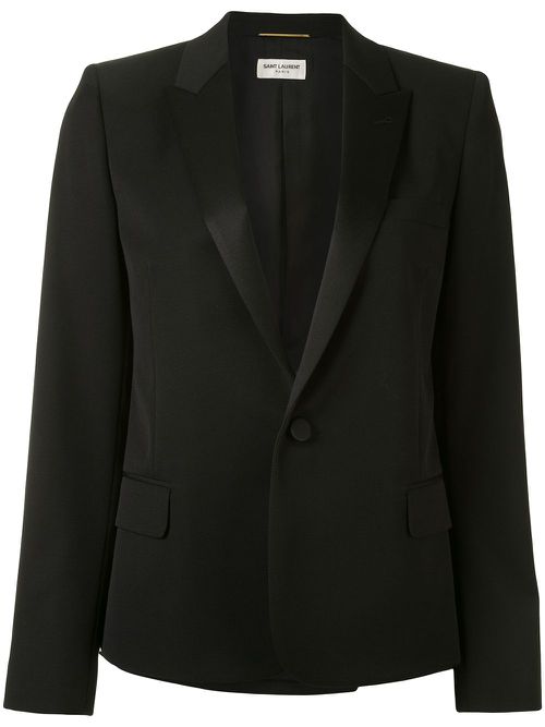 Single-breasted blazer - Black