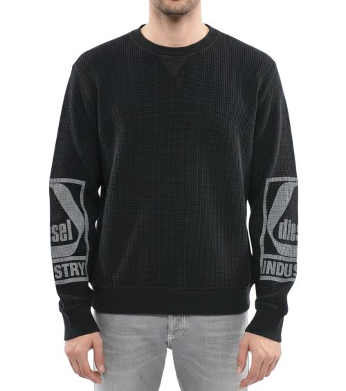 Black Crew Neck Sweatshirt