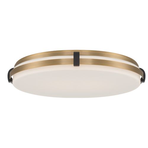 Legacy Brass LED Flush Mount from the Arclume Collection