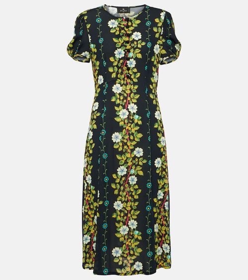 Floral midi dress