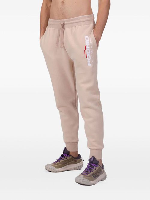 PODHIO logo-print track pants - Neutrals