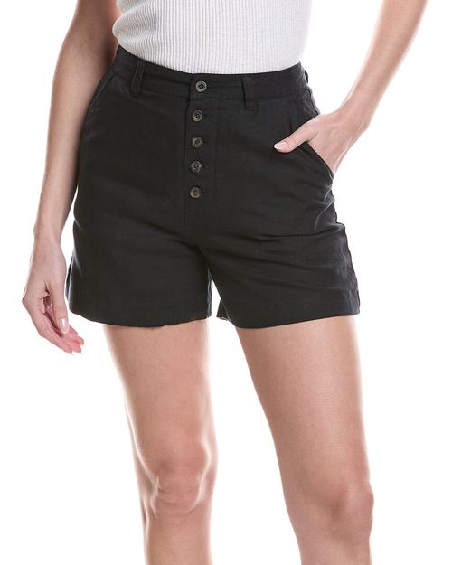 Air Linen-Blend Boyfriend Short