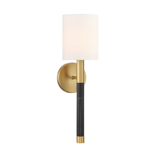 Conrad 1-Light Wall Sconce in Warm Bra
