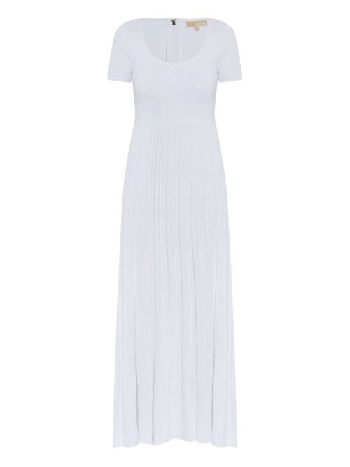 Michael Michael Kors ribbed midi dress - White