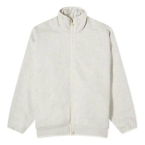 X Fear of God Athletics Heather Track Jacket 'Oatmeal'