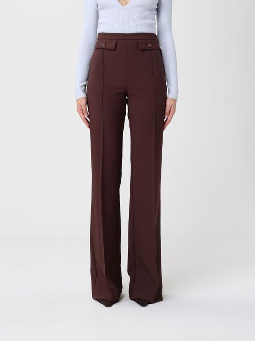 Pants Woman color Coffee