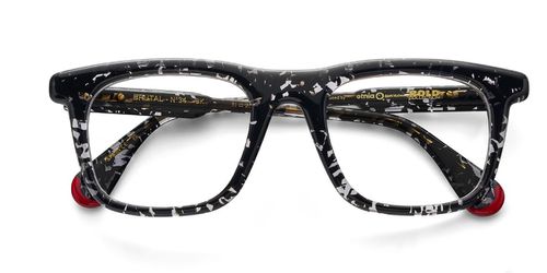 Etnia Barcelona Brutal No.34 BK Men's Eyeglasses White Size 51 - Blue Light Block Available