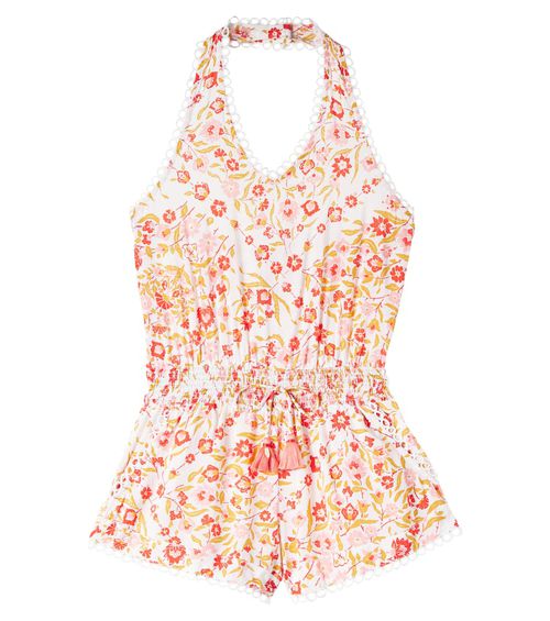 Beth floral playsuit