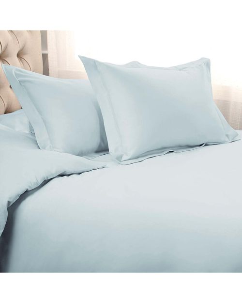 Egyptian Cotton 1000 Thread Count Solid Duvet Cover Set