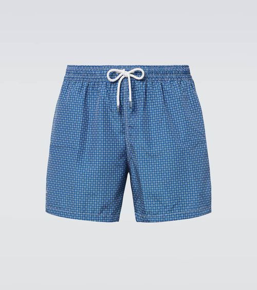 Fedeli Madeira floral swim trunks