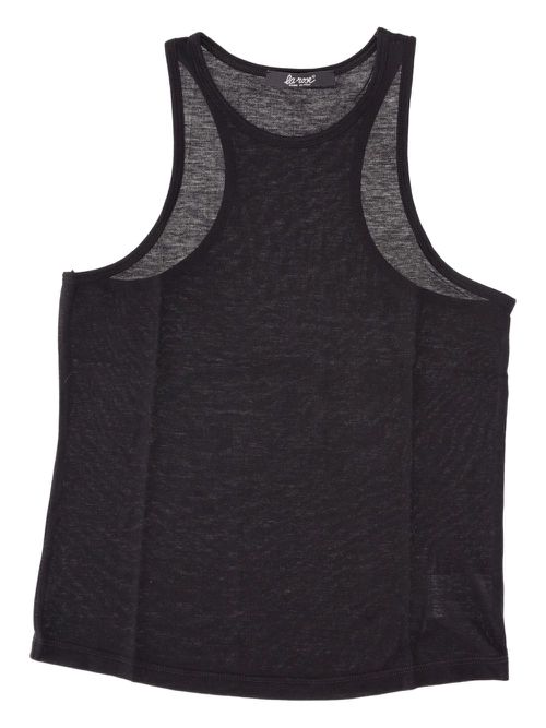 Cotton tank top - Black