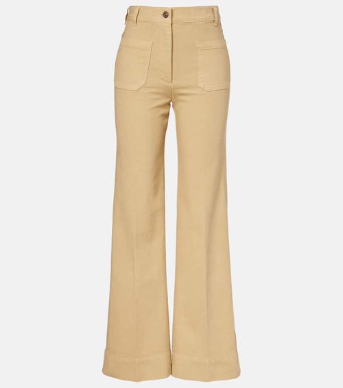 Alina high-rise flared jeans