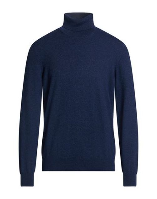 Man Turtleneck Navy Size 42 Cashmere